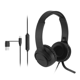 Kensington H950EQ headset on-ear design for comfortable all-day wear