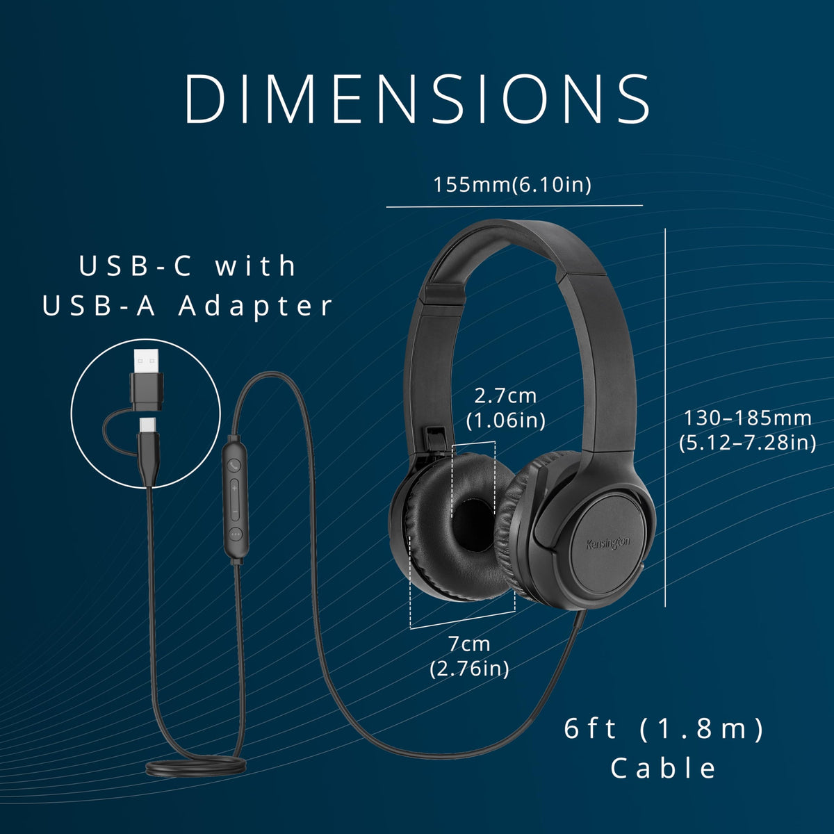 Kensington H950EQ USB-A adapter expands device compatibility