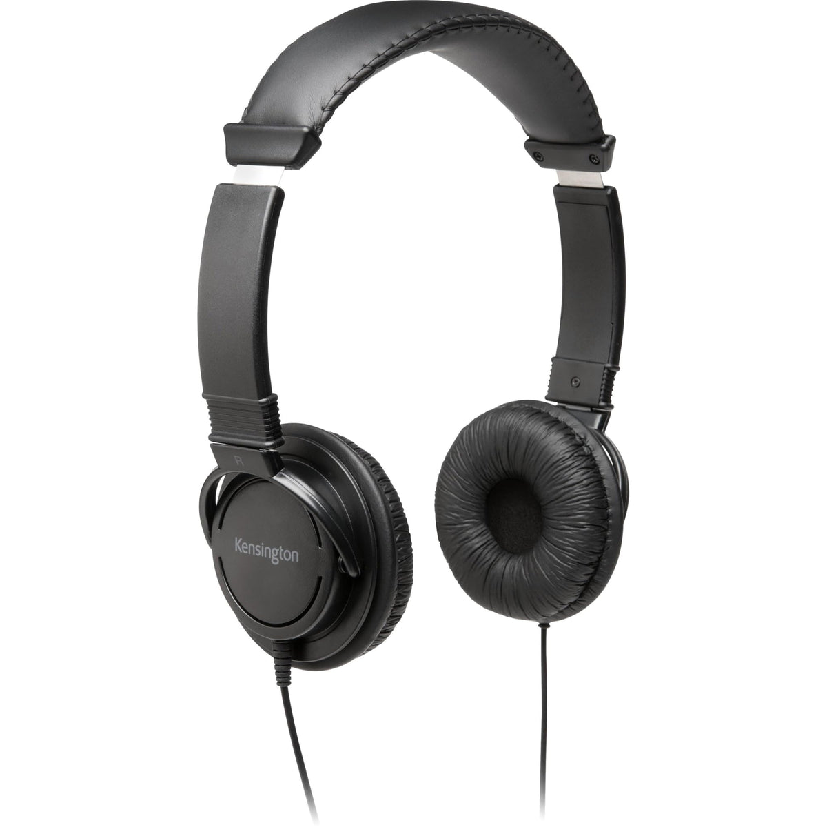 Kensington headphones front profile showing padded headband and ear cups for comfortable fit
