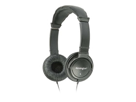 Kensington Hi-Fi on-ear headphones delivering deep bass for immersive listening sessions.