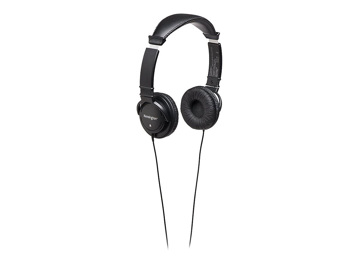 Kensington Hi-Fi on-ear headphones with soft padded earpads for long listening comfort.