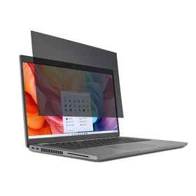 Kensington High Clarity Privacy Screen front view with vibrant display and privacy protection.