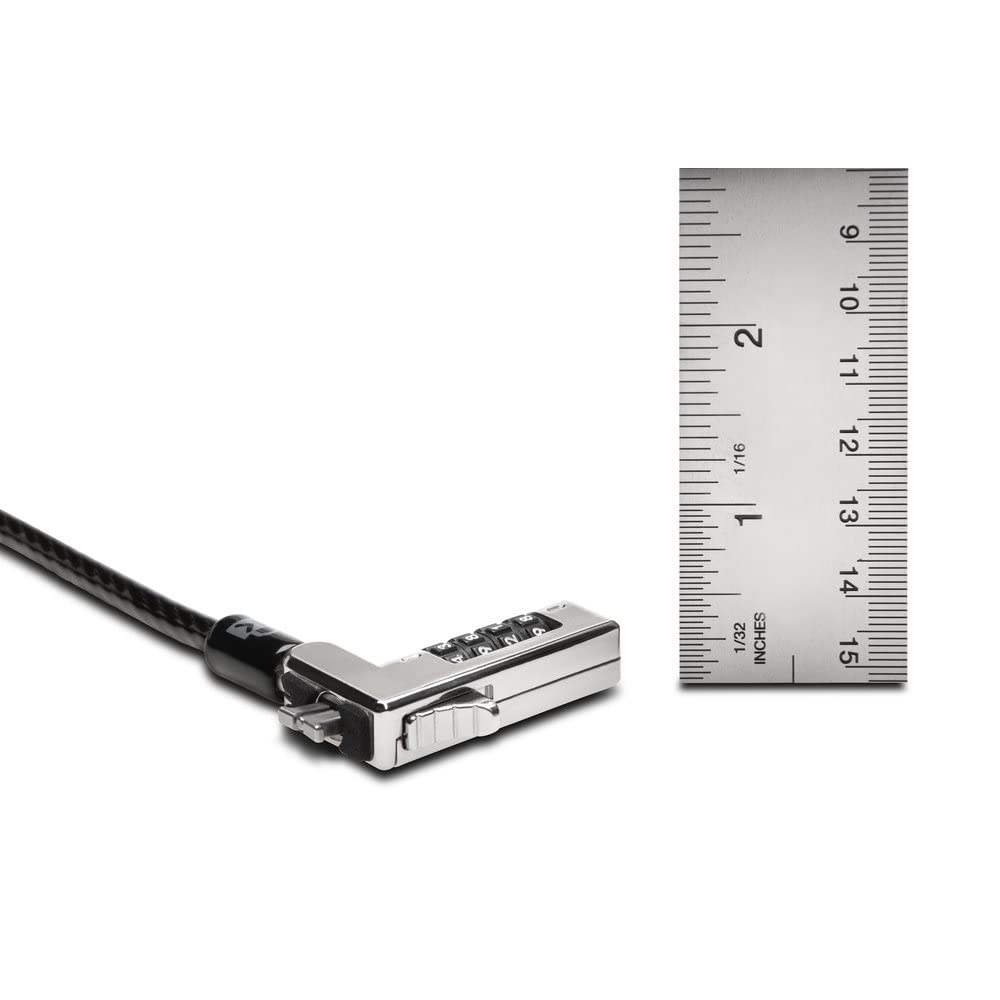 Closeup of Kensington slim T‑bar head, highlighting low profile and flush fit