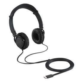 Kensington USB-C Hi-Fi Headphones on-ear design for comfortable daily listening.