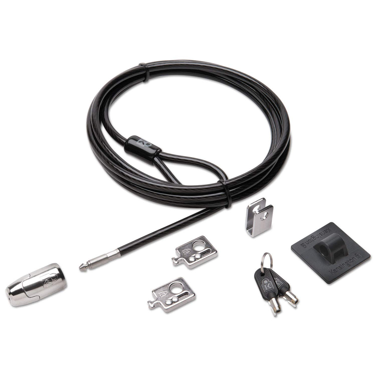 Kensington lock kit front packaging showing contents and secure protection