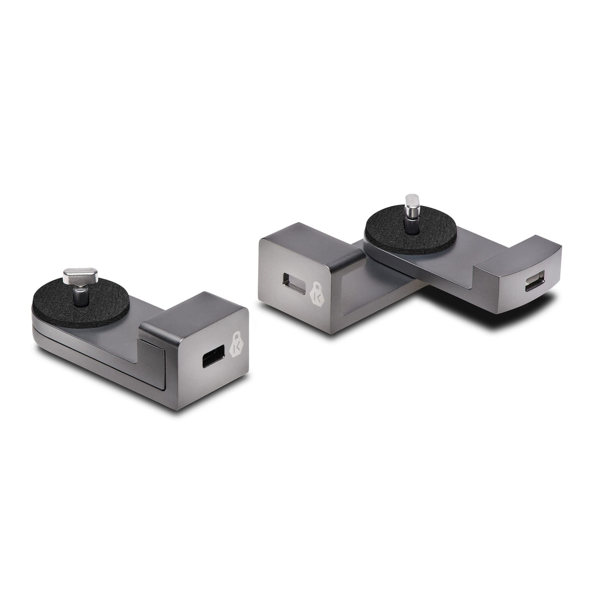 Kensington Mac Studio Locking Adapter secures a nano lock with a clean, unobtrusive connection.