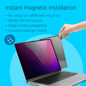 Kensington MP16 glossy side preserving color accuracy and brightness