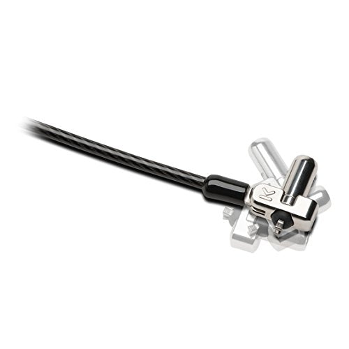 Kensington N17 braided steel cable detail illustrating cut resistance for durability