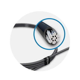 Kensington N17 engaged in a Dell laptop wedge slot providing stable security