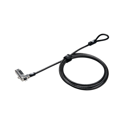 Kensington NanoSaver front lock head close-up showing slim design and easy fit benefit