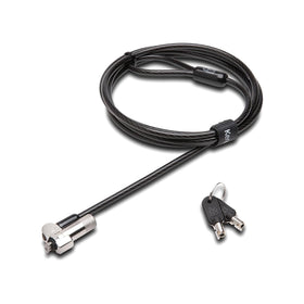 Kensington NanoSaver front view showing lock head and cable, secure slim devices