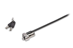 Kensington NanoSaver attached to laptop nano slot, provides reliable tethering benefit