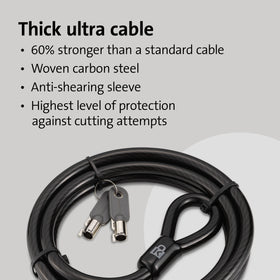 Kensington SafeDome Ultra Cable is 60% stronger for added protection