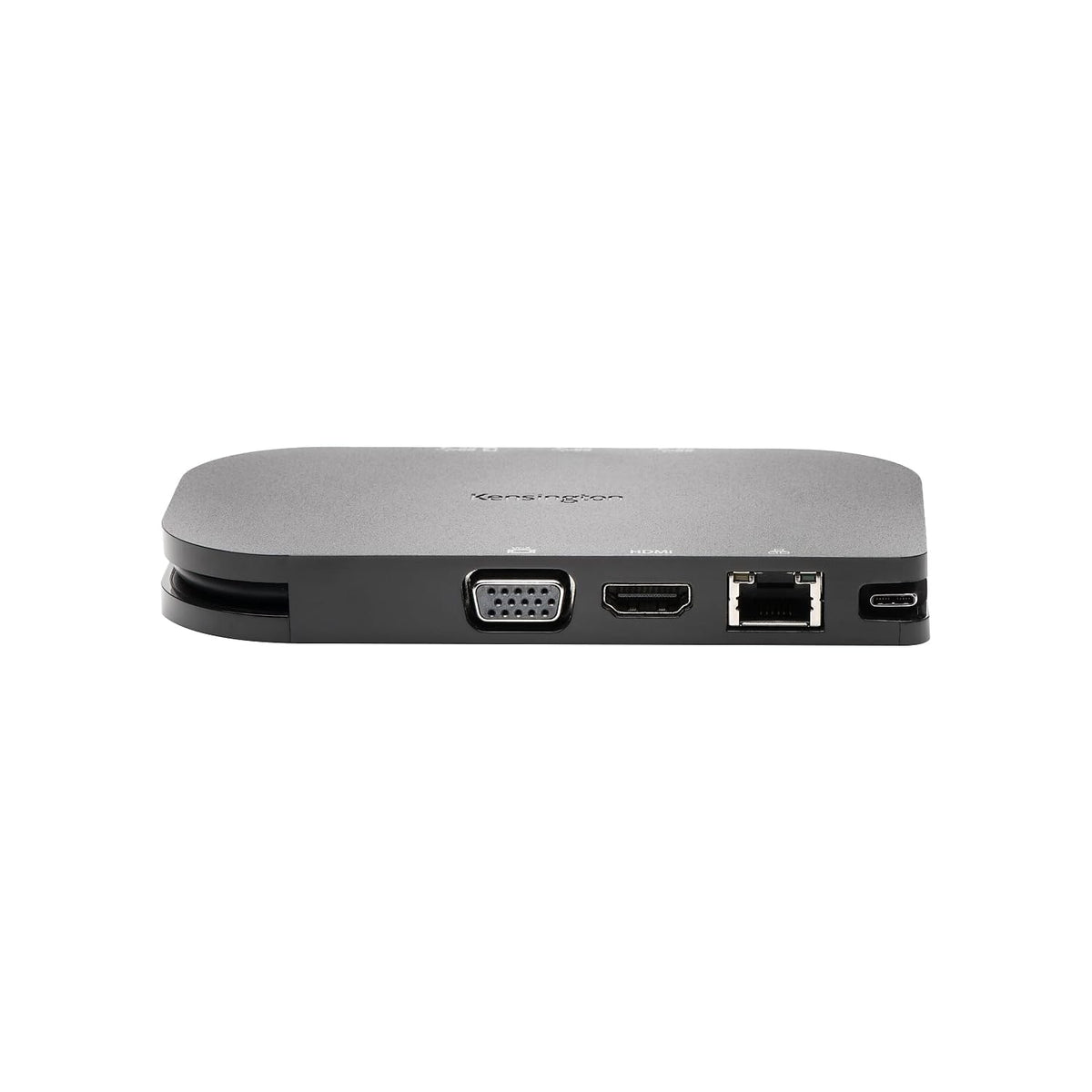 Kensington SD1610P dock expands workspace with HDMI and VGA outputs.