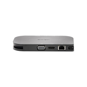Kensington SD1610P dock expands workspace with HDMI and VGA outputs.
