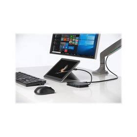 Kensington SD1610P 8-inch USB-C cable keeps desks tidy.