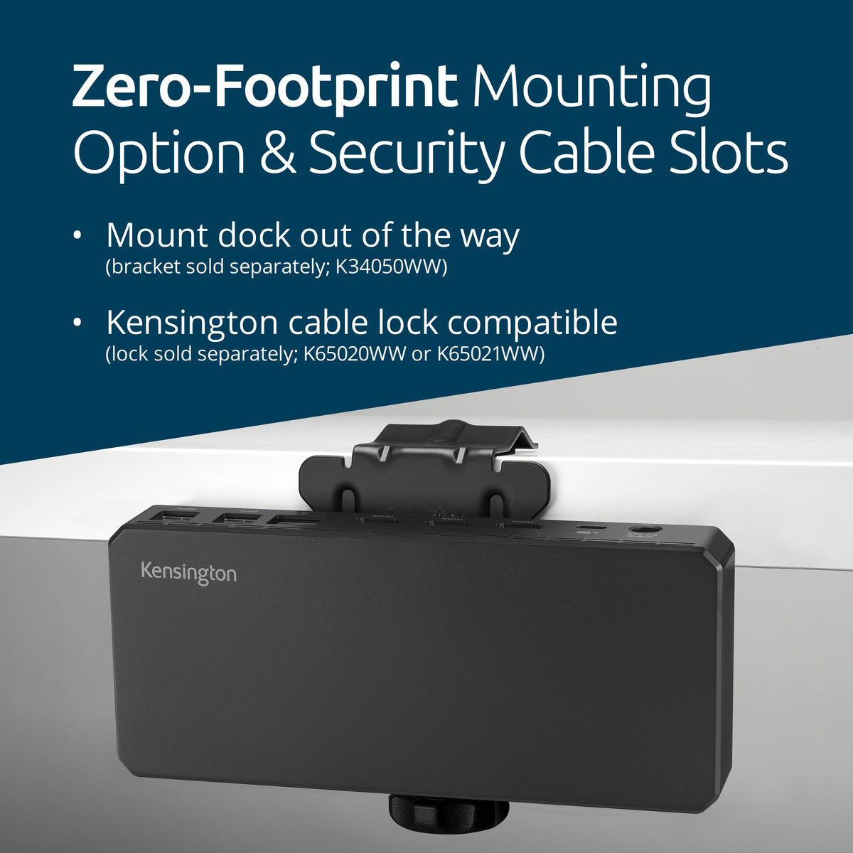 Kensington SD4760P DockWorks on Windows streamlines connection and security.