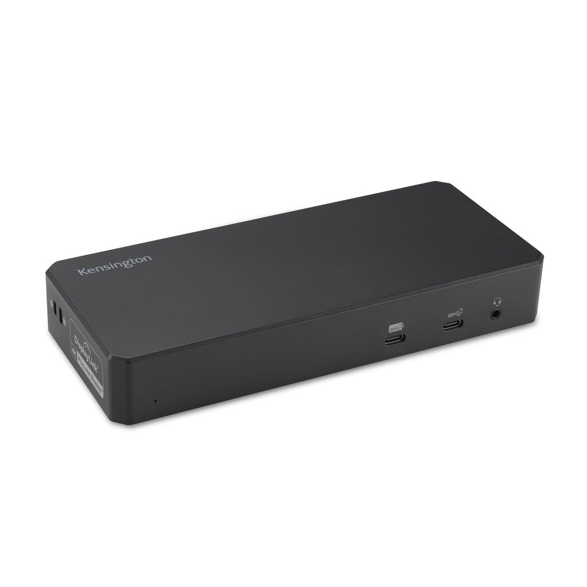 Kensington SD4790P dock front view for multi-port desktop setups