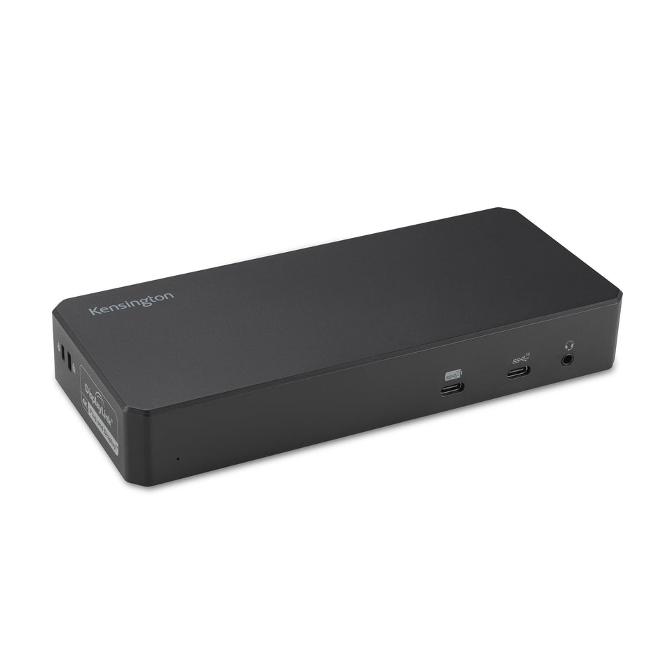 Kensington SD4790P dock front view for multi-port desktop setups