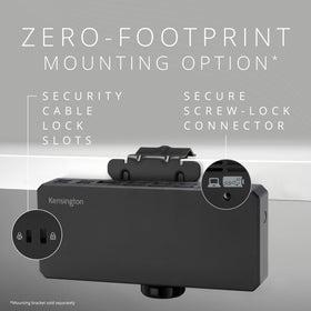 Kensington SD4790P housing with up to 50% PCR plastic content