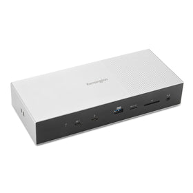 Kensington SD5000T5 dock top view highlights accessible ports for enhanced multitasking