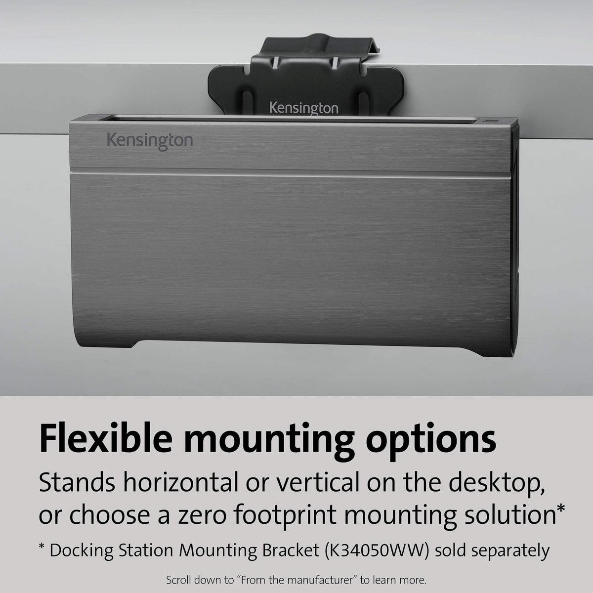 Kensington SD5600T vertical-base orientation offering flexible placement