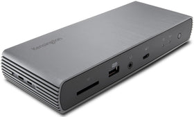 Kensington SD5700T front ports for a compact, multi-device docking setup.