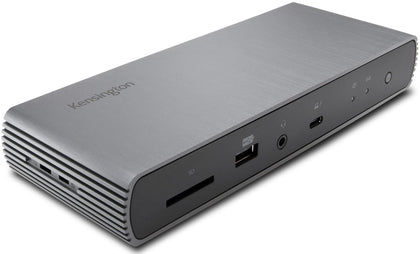 Kensington SD5700T front ports for a compact, multi-device docking setup.