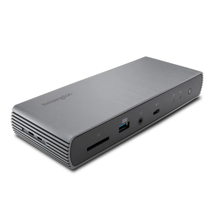 Kensington SD5780T front view showing ports for easy desk setup