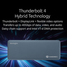 Kensington SD5900T lid-closed setup supports productivity with MacBook