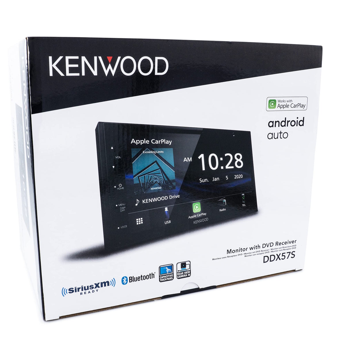 Kenwood DDX5707S rear view camera input with parking guidelines