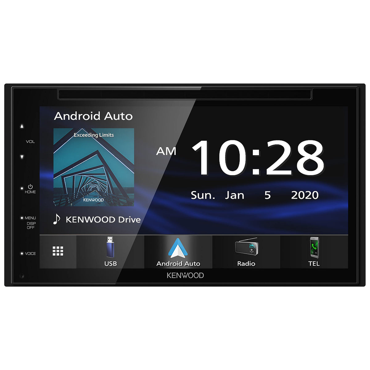 Kenwood DDX5707S 13-band EQ and time alignment for optimized sound