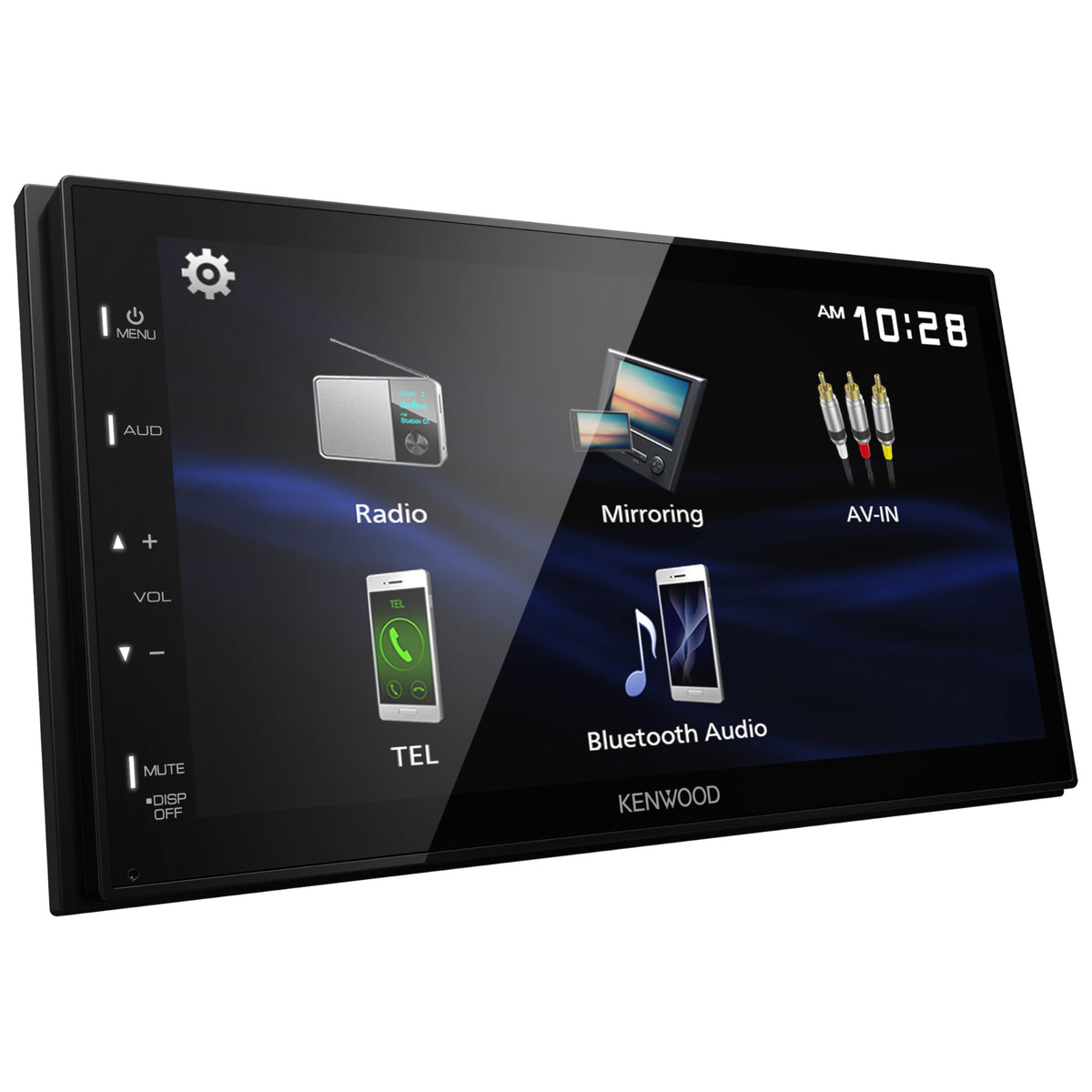 KENWOOD DMX150BT bluetooth hands-free audio for safer conversations