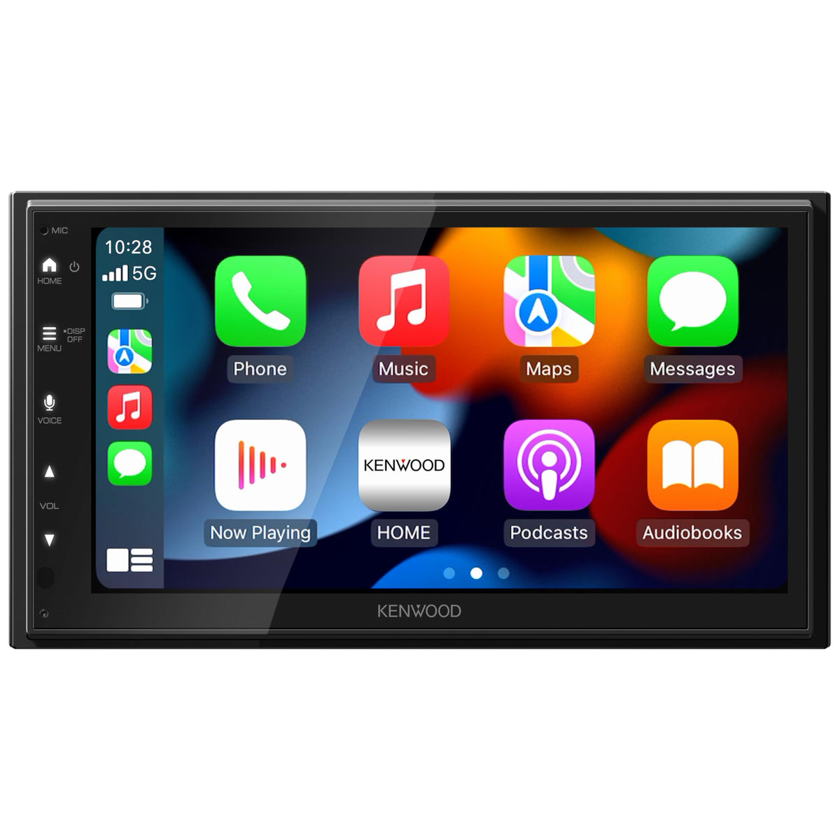 Kenwood DMX400S 6-8 inch screen showing a responsive touchscreen for easy navigation