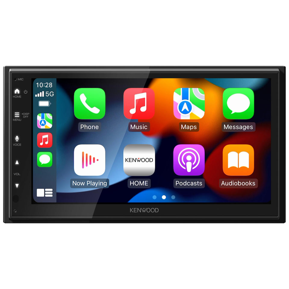 Kenwood DMX400S 6-8 inch screen showing a responsive touchscreen for easy navigation