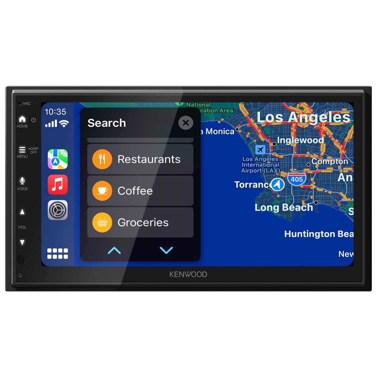 Kenwood DMX400S compact install fits many dash configurations
