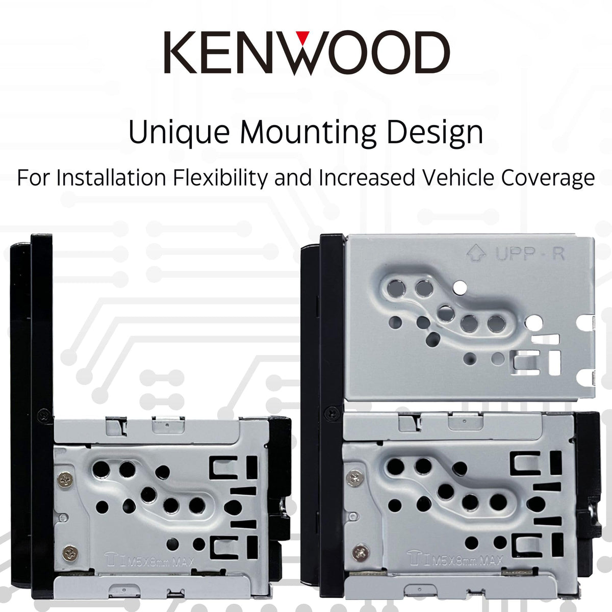 Kenwood DMX5710S Android Auto on-screen app access while driving