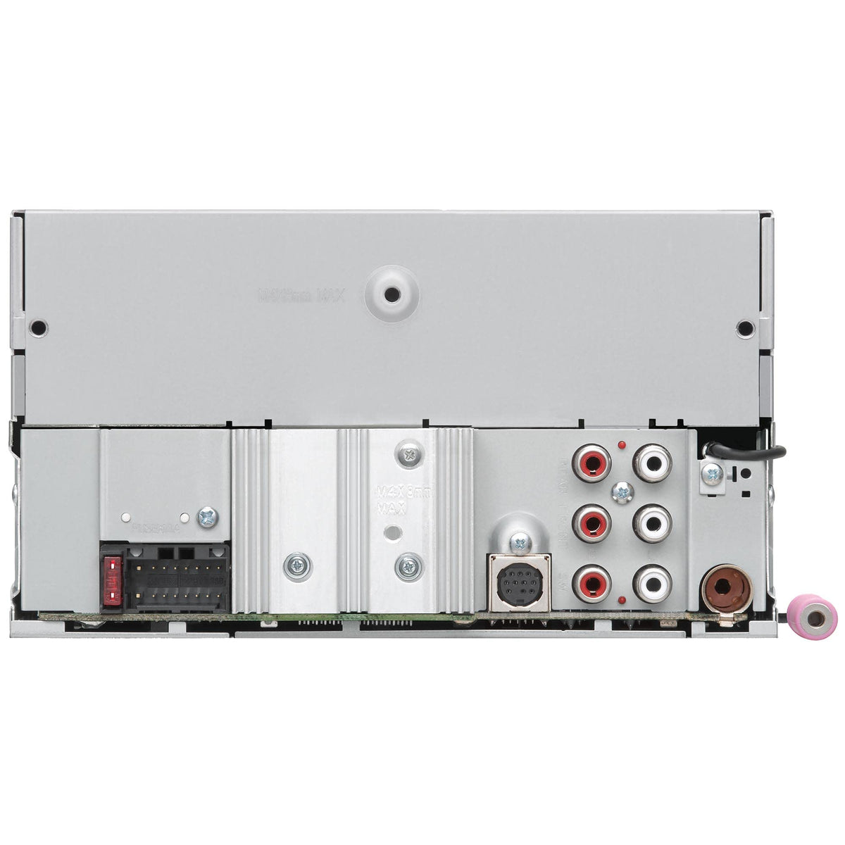 Kenwood DMX709S three-camera inputs support front rear and parking camera setups