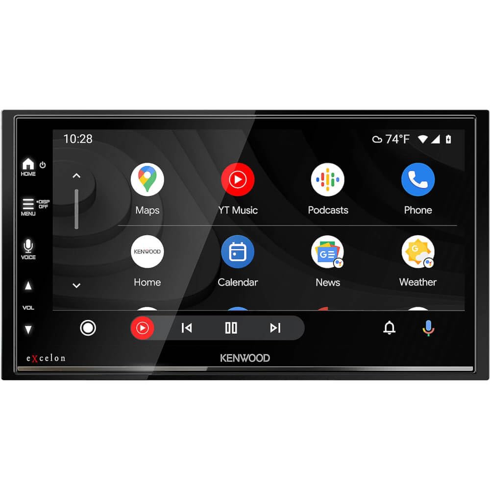 Kenwood DMX809S Bluetooth enables hands-free calls for safer driving.
