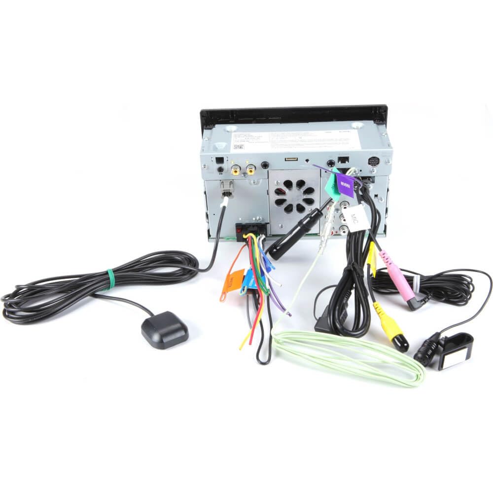 Kenwood DMX809S dashboard setup ensures quick installation and clean integration.