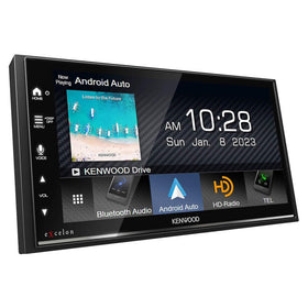 Kenwood DMX809S HD radio tuner delivers clearer stations for your drive.