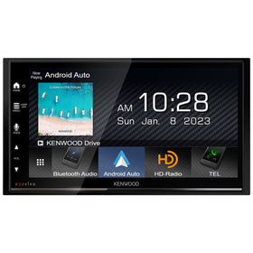 Kenwood DMX809S three camera inputs aid parking safety.