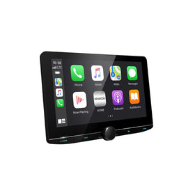 Kenwood DNR1007XR rear camera integration assists safe reversing.