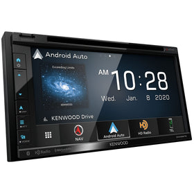 Kenwood DNX697S 6.8-inch display for clear, responsive in-car entertainment and navigation.