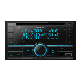 Kenwood DPX505BT front panel display for quick visibility