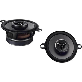 Kenwood eXcelon KFC-X3C close-up of the 3.5 inch mid-range speaker for improved car audio clarity