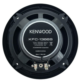 Kenwood installed in a car door illustrating simple direct-fit installation