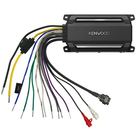Kenwood KAC-M5024BT marine installation example for boats and ATVs.