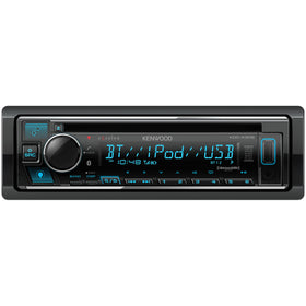 Kenwood KDC-X305 front view with variable color illumination for dash styling