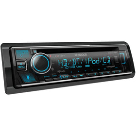 Kenwood KDC-X705 Bluetooth connectivity showing wireless pairing options.